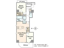 【東京都/荒川区西尾久】オープンレジデンシア東京尾久 間取り図