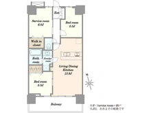 【東京都/台東区西浅草】浅草タワー 間取り図