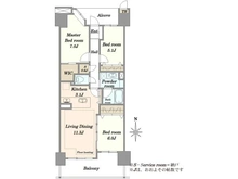 【東京都/台東区竜泉】東京ビューマークス 間取り図