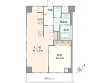 【東京都/荒川区荒川】シティハイム町屋 間取り図