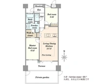 【東京都/台東区根岸】ライオンズ東京根岸レジデンス 間取り図