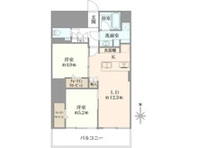 【東京都/台東区根岸】鶯谷永谷マンション 間取り図