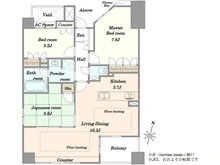【東京都/台東区竜泉】ミサワホームズ三ノ輪 間取り図