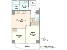 【東京都/台東区竜泉】三の輪シティハウス 間取り図
