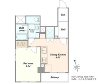 【東京都/台東区松が谷】リブポート上野松が谷 間取り図