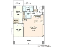 【東京都/台東区浅草】エルフィーノ浅草 間取り図