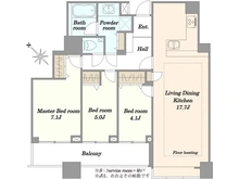 【東京都/荒川区西日暮里】ステーションガーデンタワー 間取り図