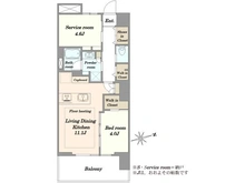 【東京都/台東区西浅草】浅草タワー 間取り図