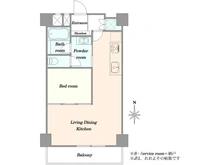 【東京都/台東区雷門】雷門永谷マンション 間取り図