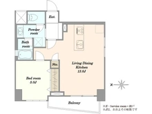 【東京都/台東区三ノ輪】レジェンド三ノ輪 間取り図