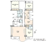 【東京都/江戸川区西小岩】モアアペックス西小岩 間取り図