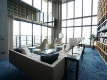 【東京都/台東区池之端】BrilliaTower上野池之端 共用部：35階　スカイラウンジ