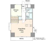 【東京都/台東区浅草】ノバ浅草 間取り図