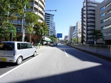 【東京都/荒川区東日暮里】リーデンスタワー 前面道路