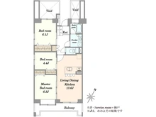 【東京都/荒川区町屋】ハイツ町屋 間取り図