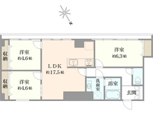 【東京都/台東区根岸】鶯谷富士パーム 間取り図