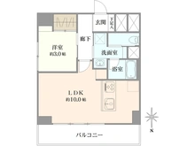 【東京都/台東区松が谷】ハイコーポ松が谷 間取り図