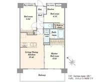 【埼玉県/さいたま市北区本郷町】レーベンハイム大宮宮原 間取り図