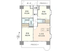 【埼玉県/春日部市備後西】ライオンズマンション武里 間取り図