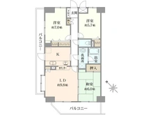 【東京都/立川市一番町】ハイホーム立川一番町 間取り図