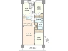 【東京都/八王子市大和田町】藤和シティホームズ八王子大和田町 間取り図