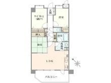 【東京都/日野市万願寺】アーバンキャッスル高幡不動 間取り図