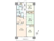 【東京都/立川市一番町】ハイホーム立川一番町 間取り図
