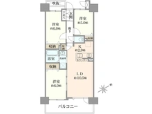 【東京都/立川市高松町】モアグランデ立川 間取り図