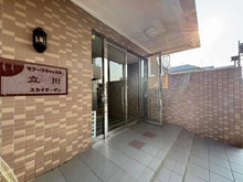 【東京都/立川市羽衣町】モナークキャッスル立川スカイガーデン アプローチ