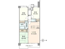 【東京都/立川市羽衣町】モナークキャッスル立川スカイガーデン 間取り図