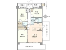 【東京都/立川市一番町】レクセルガーデン武蔵砂川 間取り図