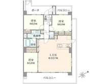 【東京都/立川市若葉町】若葉の杜コスモガーデンズ七番館 間取り図