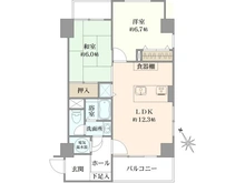 【東京都/立川市錦町】立川シティハイツ 間取り図