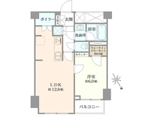【東京都/立川市錦町】立川シティハイツ 間取り図
