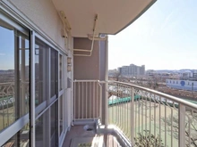 【東京都/昭島市美堀町】西武拝島ハイツ 2号棟 バルコニー