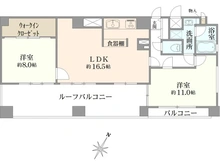 【東京都/八王子市追分町】藤和シティホームズ西八王子 間取り図