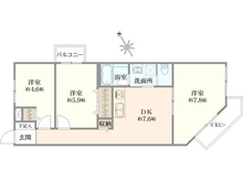【東京都/昭島市松原町】センチュリー昭島 間取り図