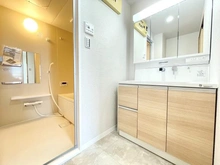 【東京都/東大和市立野】ラング・マンション玉川上水 洗面所