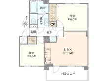 【東京都/国分寺市西町】けやき台団地 35号棟 間取り図