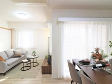 【東京都/府中市宮西町】ボヌール府中 リビング・ダイニング：※家具・調度品等は販売価格に含まれておりません