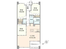 【東京都/立川市錦町】ライオンズ立川錦町レジデンス 間取り図
