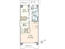 【東京都/立川市錦町】モナーク立川 間取り図