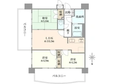 【東京都/八王子市万町】マイキャッスル八王子万町 間取り図