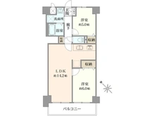【東京都/八王子市千人町】ライオンズプラザ西八王子第二 間取り図