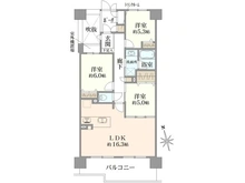 【東京都/八王子市旭町】ファミールスクエア八王子 間取り図