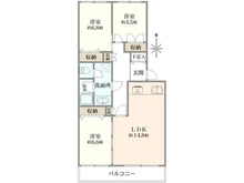 【東京都/昭島市つつじが丘】昭島つつじヶ丘ハイツ 22号棟 間取り図