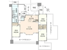 【東京都/昭島市昭和町】レクセルプラザ昭島 間取り図