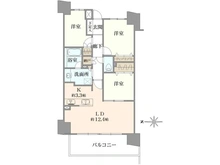 【東京都/八王子市八日町】ザ・プレイス八王子 間取り図