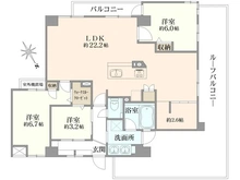 【東京都/立川市錦町】リーベスト立川錦町II 間取り図