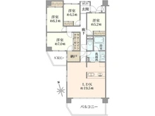 【東京都/八王子市椚田町】マイキャッスル椚田 間取り図